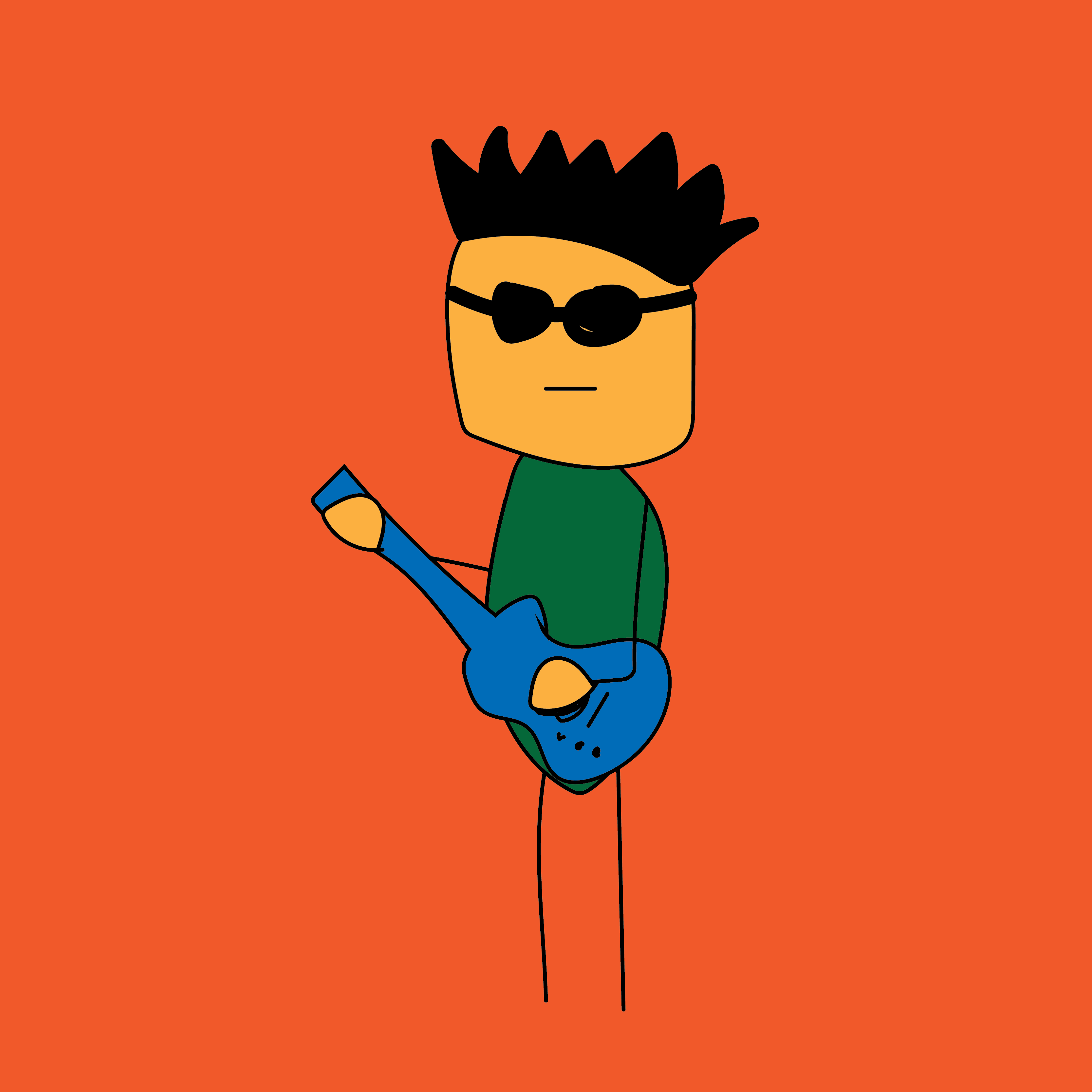 #53 Punk Guitar Twiglet